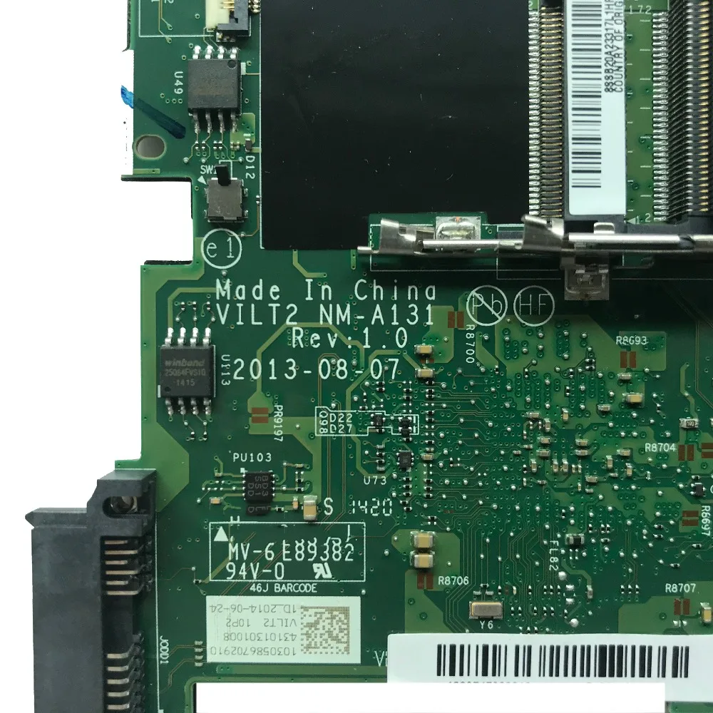 SZWXZY новая оригинальная материнская плата для ноутбука Lenovo T440P DDR3 00HM991 GT730M 1 ГБ VILT2