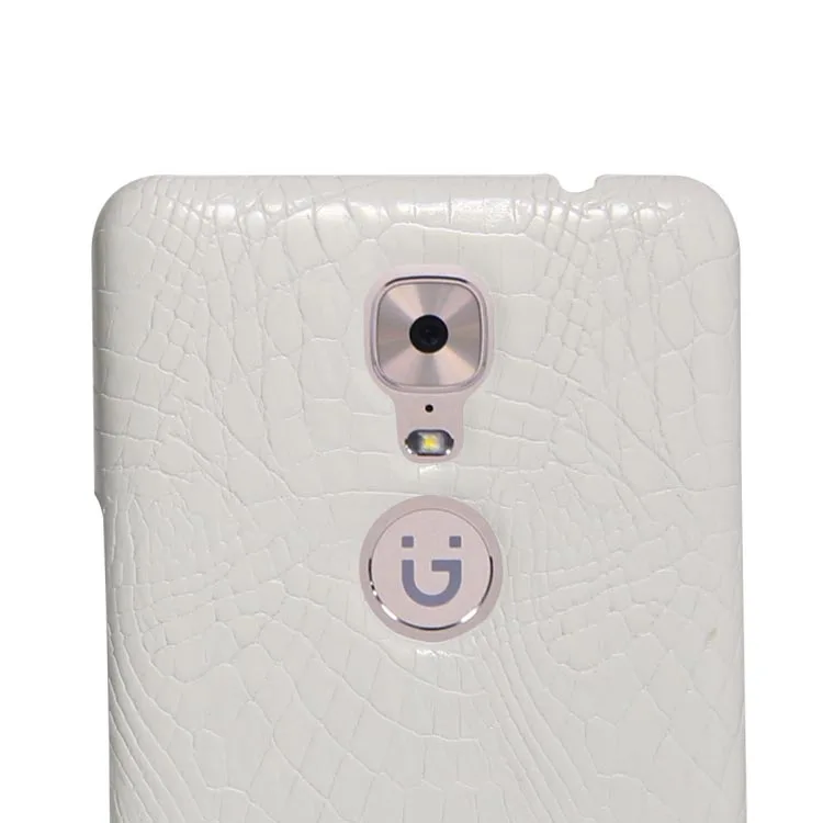 Роскошный чехол SUBIN из искусственной кожи под крокодила для Gionee m6 Plus GN8002S задняя