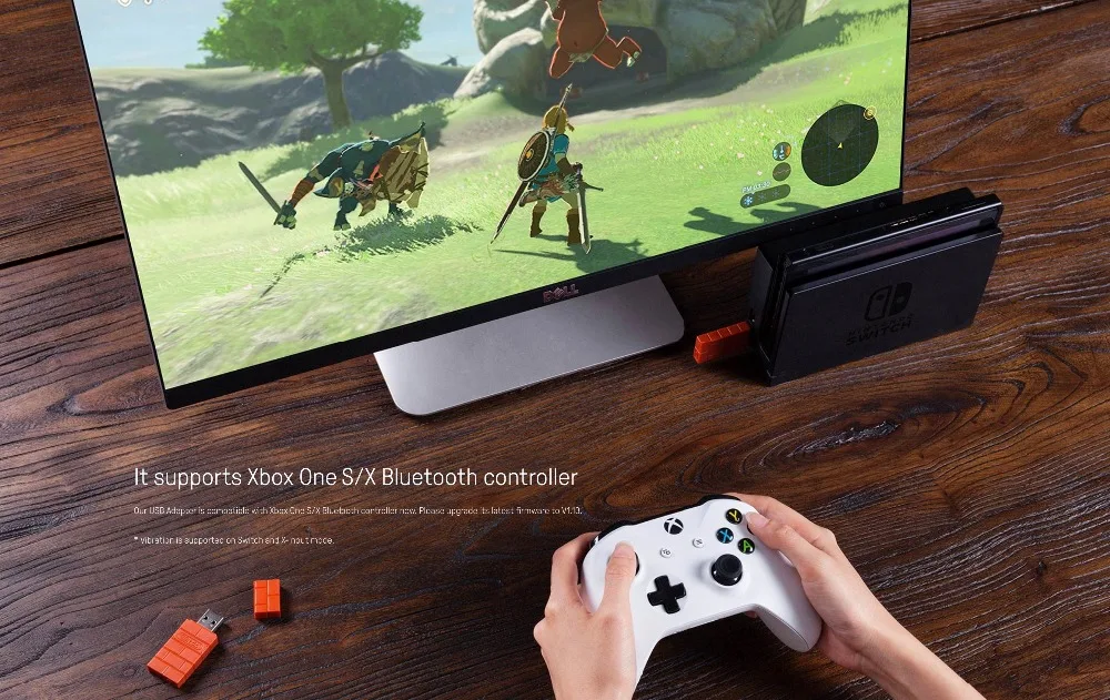 Беспроводной bluetooth адаптер 8 битдо USB для ПК Mac Raspberry Pi Nintendo Switch поддержка PS4 PS5 Xbox One