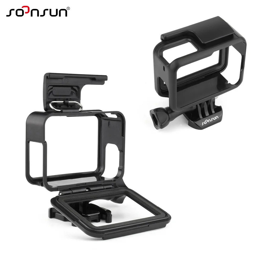 SOONSUN стандартный защитный чехол для GoPro Hero 5 6 7 Black Action Camera Go Pro Аксессуары|Чехлы