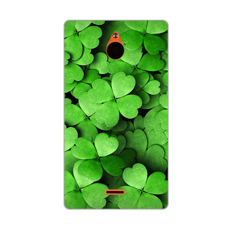Чехол для Nokia X2 X2DS Dual SIM RM-1013 задняя крышка цветок Coque пластик напечатанный Кот Сова чехол для телефона с рисунком в виде животного для Nokia X2