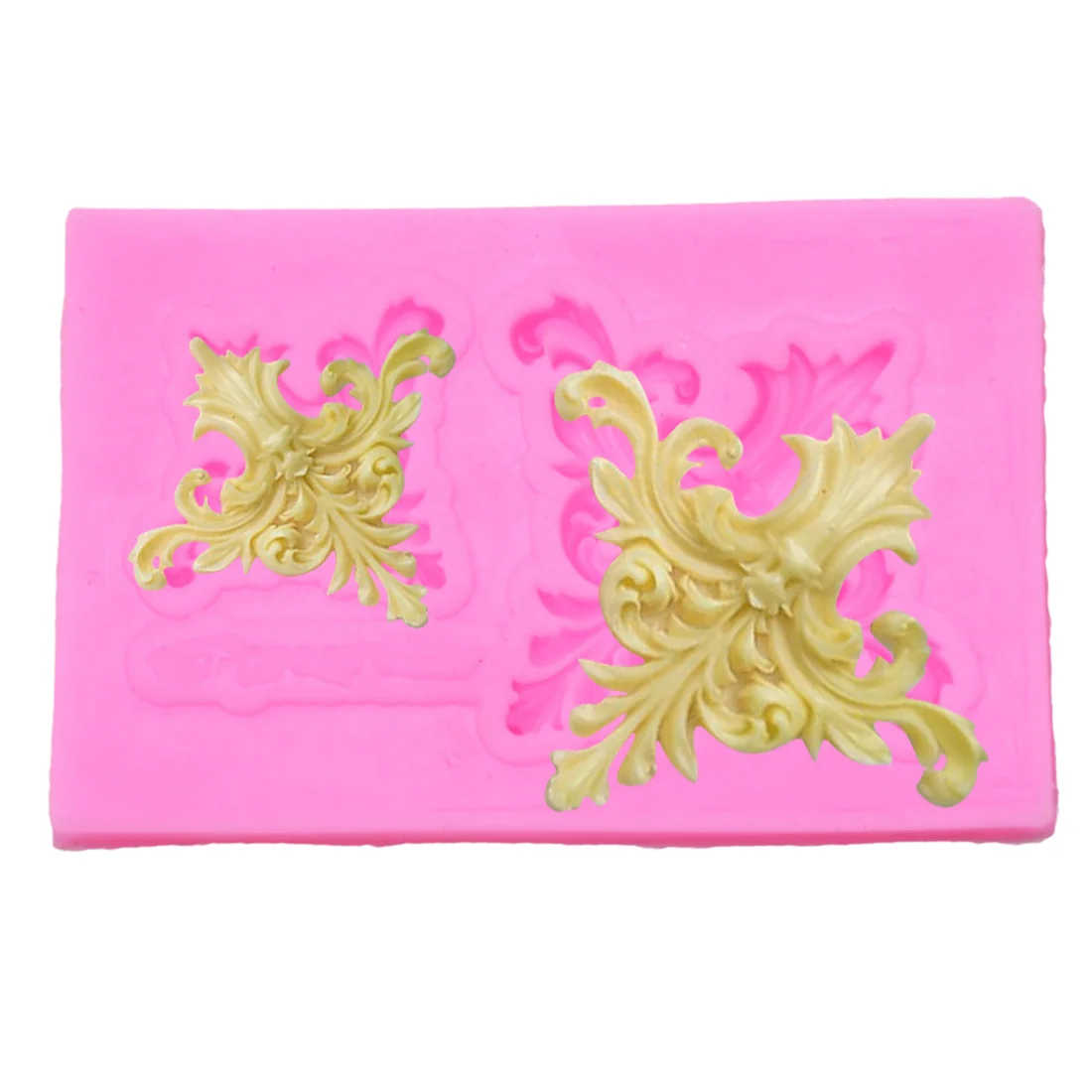 Выпечки 3D листьев цветок кружевная лоза украшения шоколадная Вечеринка DIY