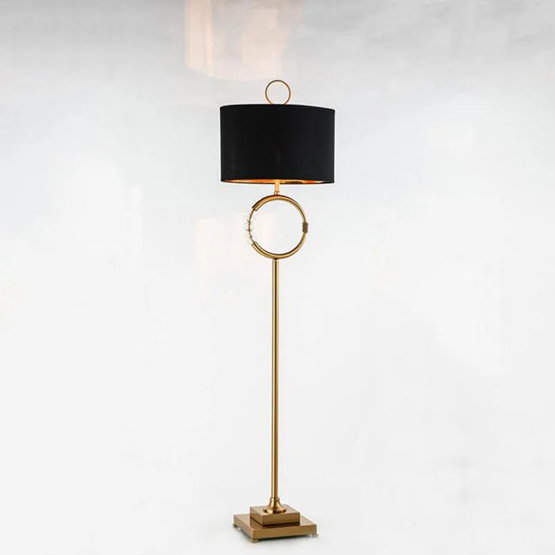 Напольная Лампа в стиле пост модерн скандинавском креативная Хрустальная