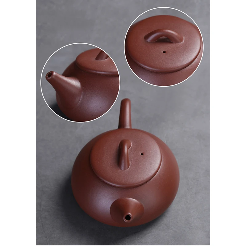 

Hand Made good quality purple clay teapot(150,180,200,210ml) Yi Xing Purple Clay Teapot Zishahu Kungfu teapot Chinese tea set