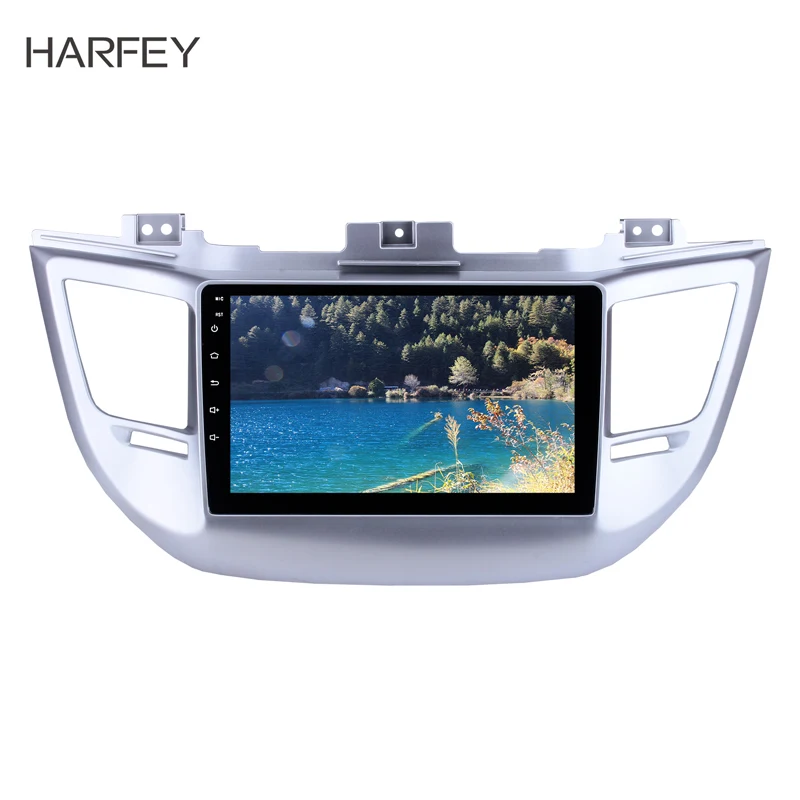 Harfey 2din 2.5D IPS 8 ядерный автомобильный Радио GPS навигация Android 1 для Hyundai TUCSON 2014 2015 2018
