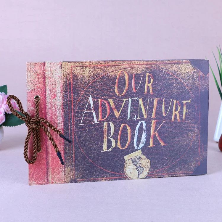 The Adventure Book Pixar UP Movie скрапбук DIY свадебный фотоальбом подарки на годовщину дешёвый