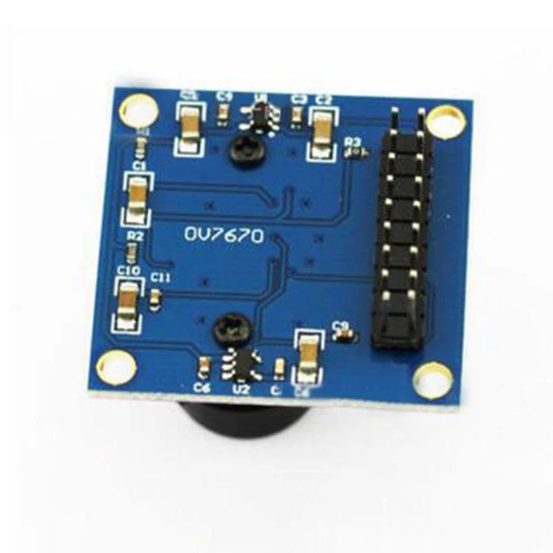 Модуль камеры 640x480 VGA CMOS OV7670 FIFO буфер AL422B SCCB совместимый с I2C|Чехлы для экшн-камер| |