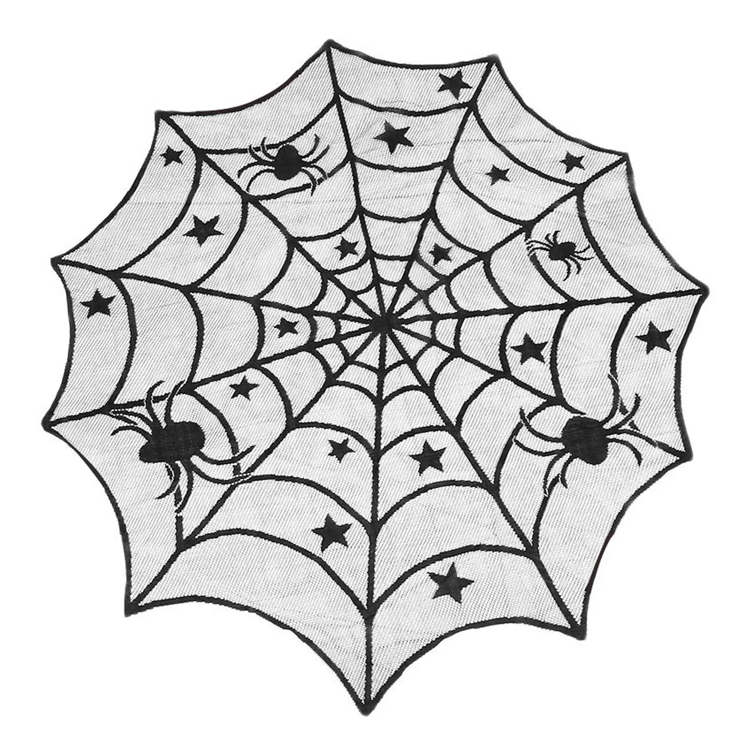 Behogar 40 дюймов Круглая сетка узор скатерть покрытие стола коврик украшения для