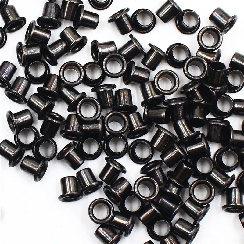 100 шт металлические люверсы для скрапбукинга, украшения для одежды, аксессуары для шитья, 5 мм