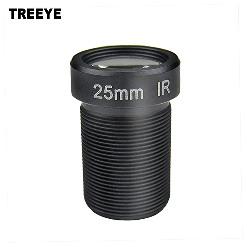 Объектив  F2.0 5.0 Megapixel 25mm CCTV фиксированная диафрагма объективы М12