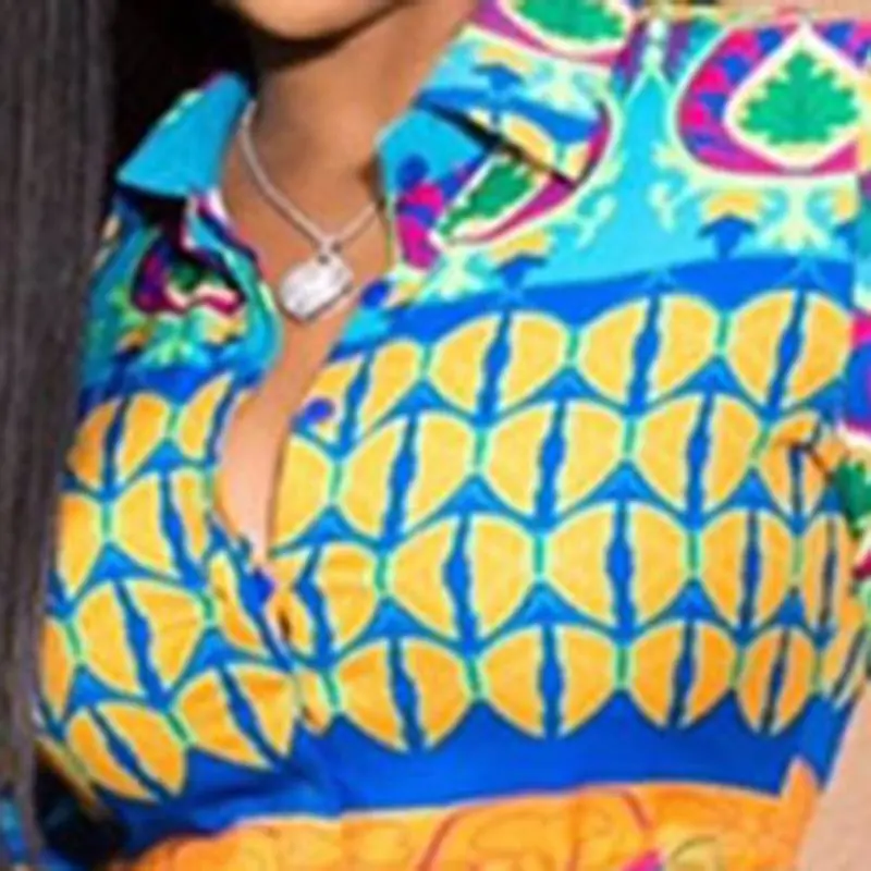 Женское платье в африканском стиле Boho этническом модное осеннее элегантное с