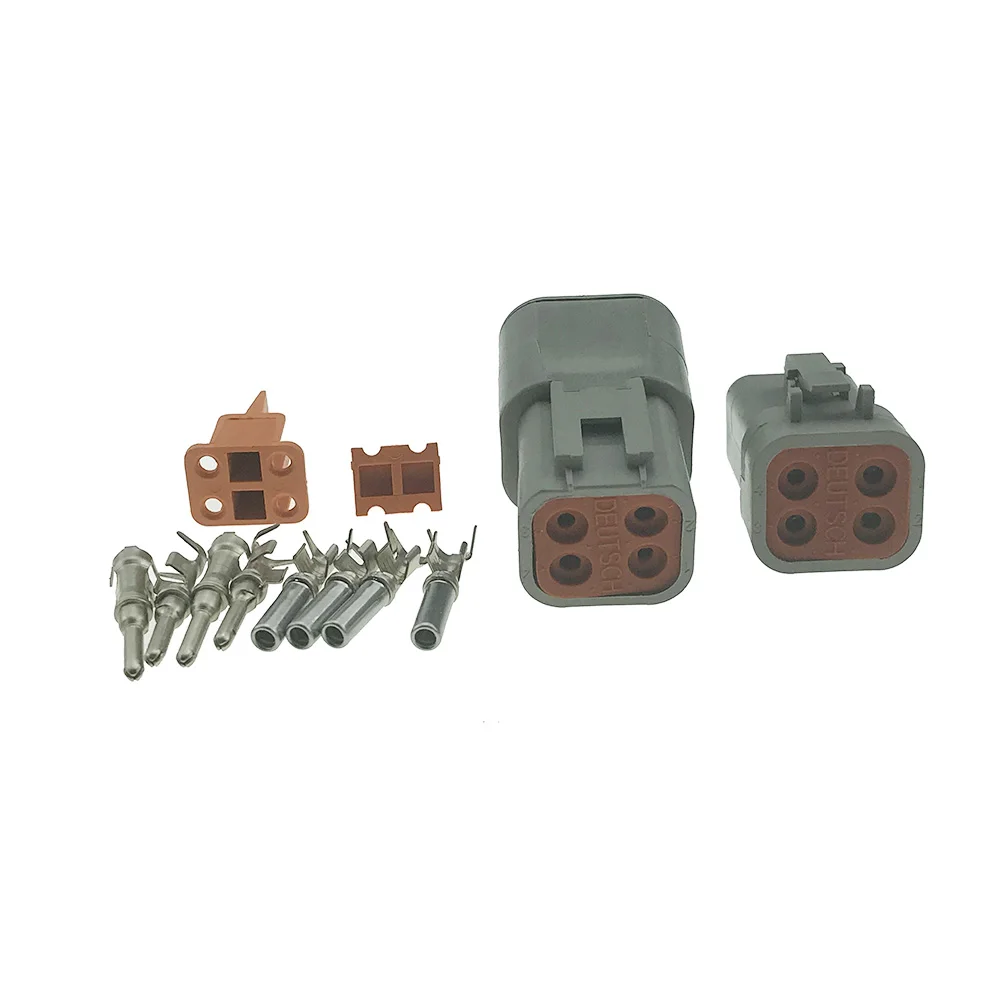 1 Комплект разъемов Deutsch для тяжелых грузовиков с клеммами условий эксплуатации