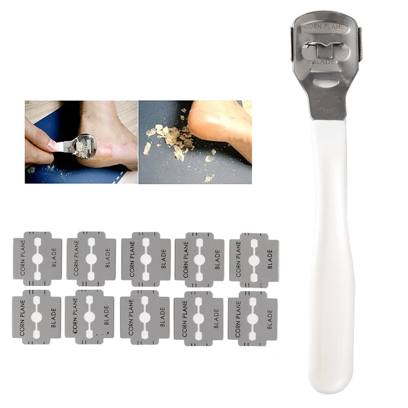 Прямая поставка бритва для ухода за кожей ног лезвие удаления кутикулы гладкой