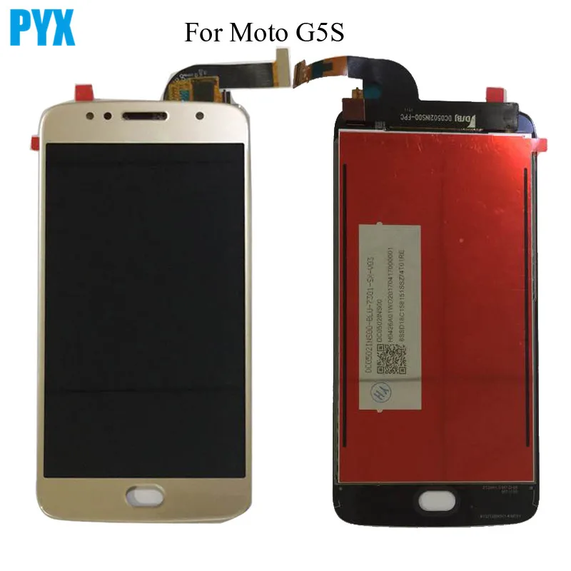 Полный ЖК-дисплей для Motorola Moto G5S Plus с сенсорным стеклом и дигитайзером в сборе |