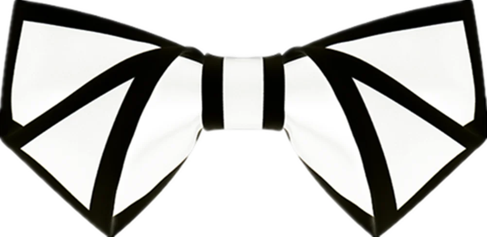 Новый модный галстук бабочка ручной работы для мужчин черно белый с чередованием