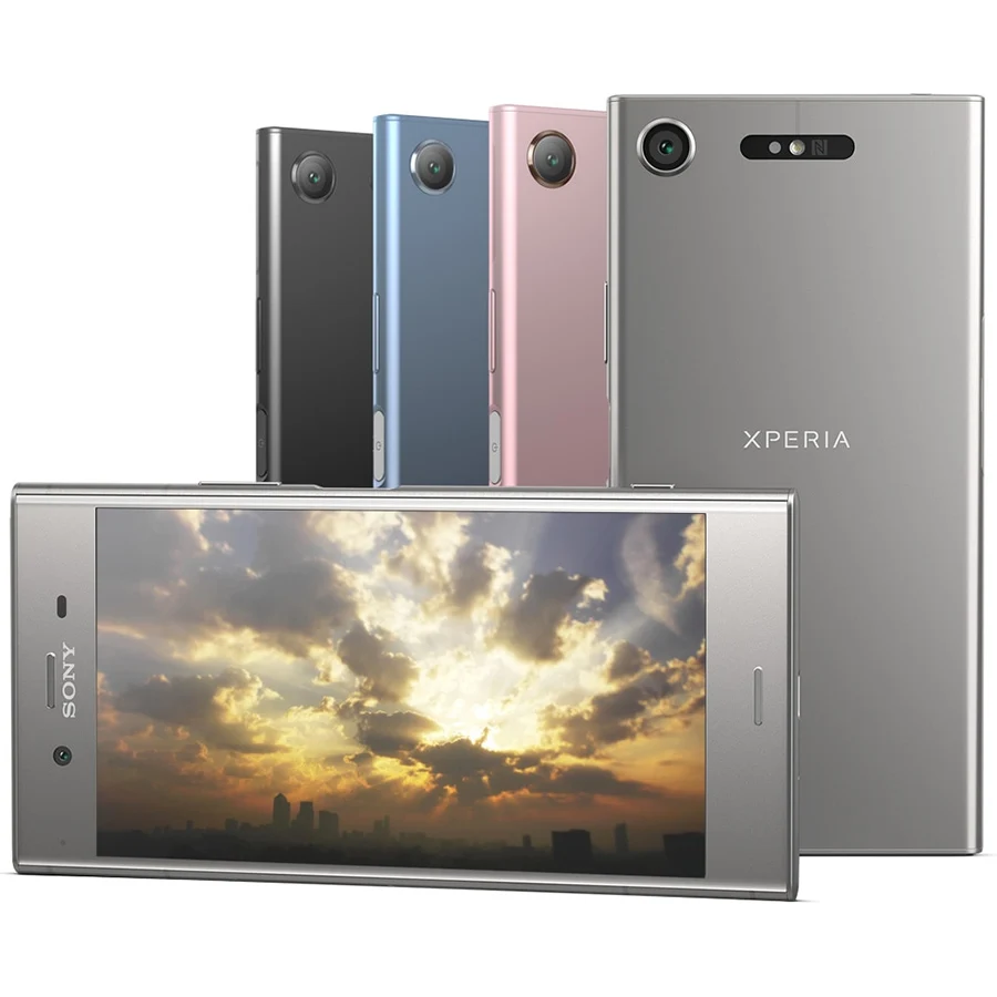 Оригинальный Sony Xperia XZ1 G8341 с одной Sim картой 4 Гб ОЗУ 64 ПЗУ 5 2 дюйма Восьмиядерный