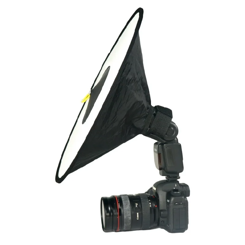 Универсальный легкий круглый софтбокс 44 см для вспышки рассеиватель Speedlite