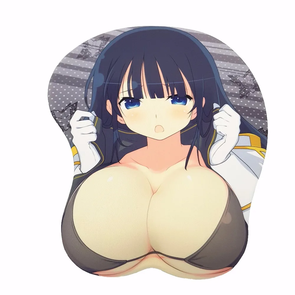Senran Kagura-Turtledove аниме 3D Oppai коврик для мыши подставка для запястья
