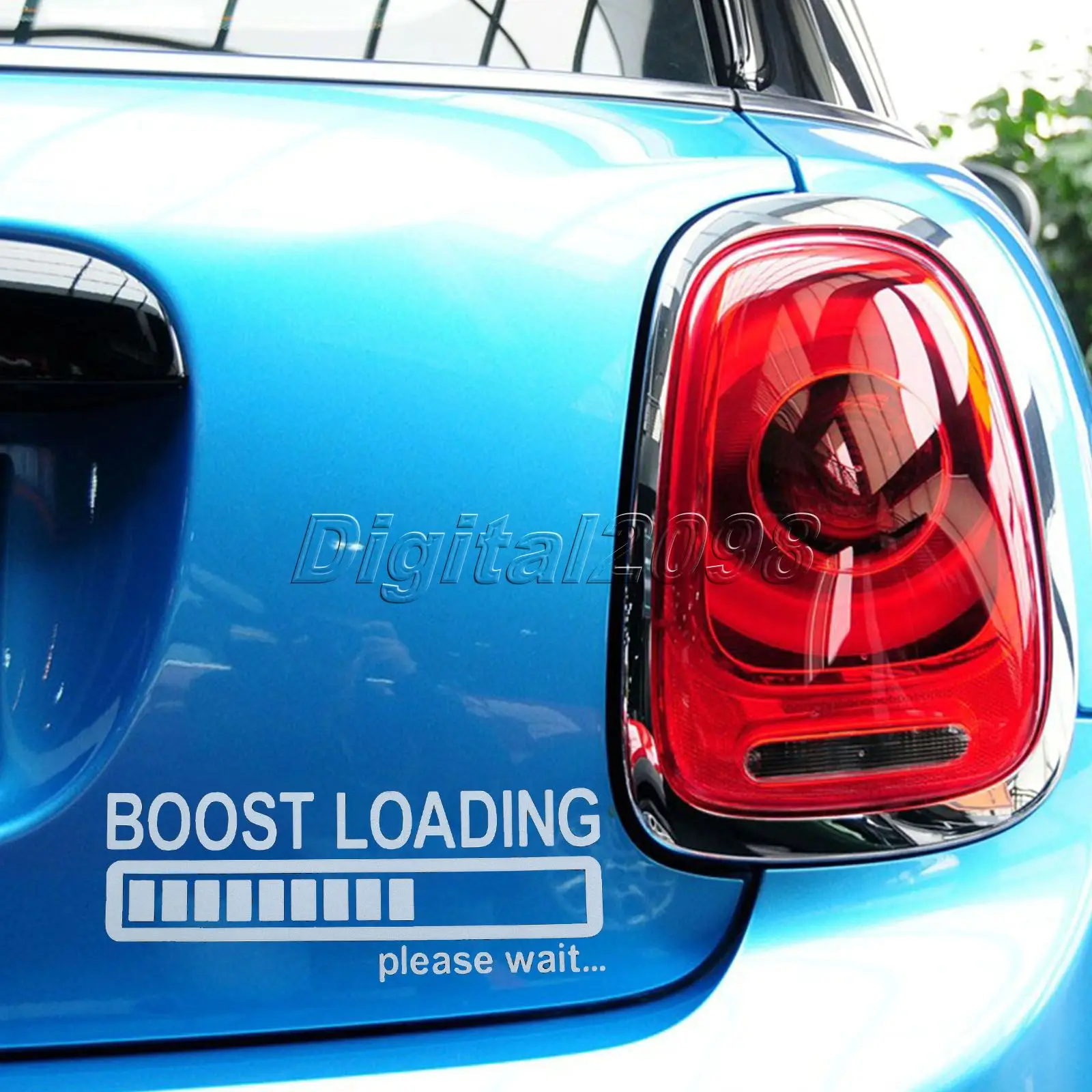 Yetaha новый &quotBOOST LOADING... пожалуйста подождите&quot Автомобильные наклейки 19 9*7 9 см