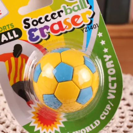Канцелярские товары ластик с футболом|football erasers|eraser erasersrubber eraser |