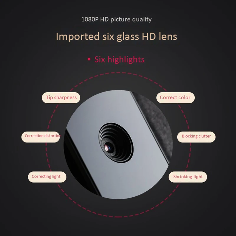 Mini Dv Camara Цифровая запись голоса 1080P инфракрасная камера ночного видения