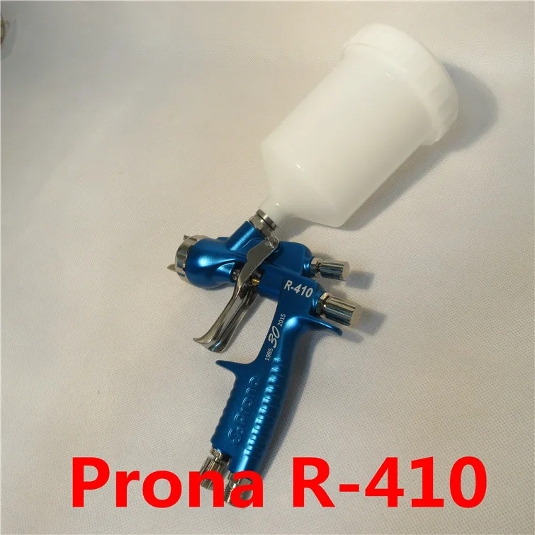 Распылитель Prona с R-410 покрытием, пистолет для покраски воздуха, распылитель для автомобильной мебельной промышленности, пистолет для покраски автомобиля, R410