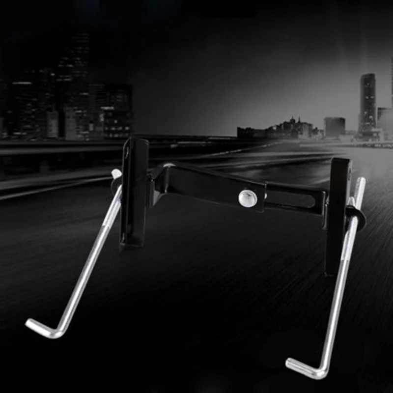 Автомобильный держатель с аккумулятором Регулируемый черный серебристый