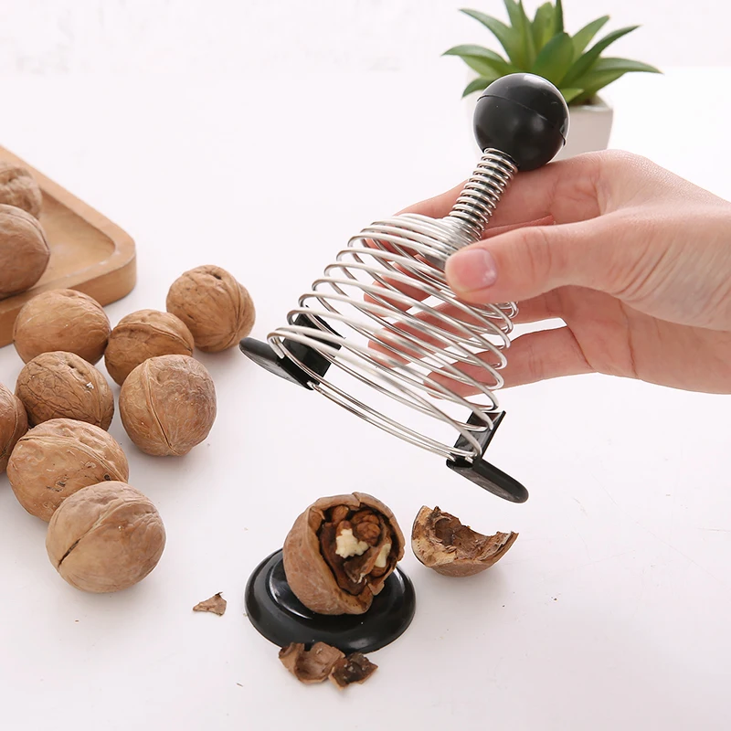 Новый творческий Весна нержавеющая сталь гайка Cracker кухня раздавить орех