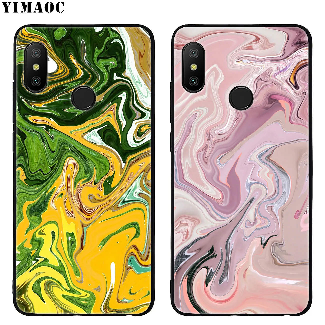 Мягкий силиконовый чехол YIMAOC с мраморной текстурой для Xiaomi Redmi K30 K20 Note 8 8T 7 5 6 Pro Mi