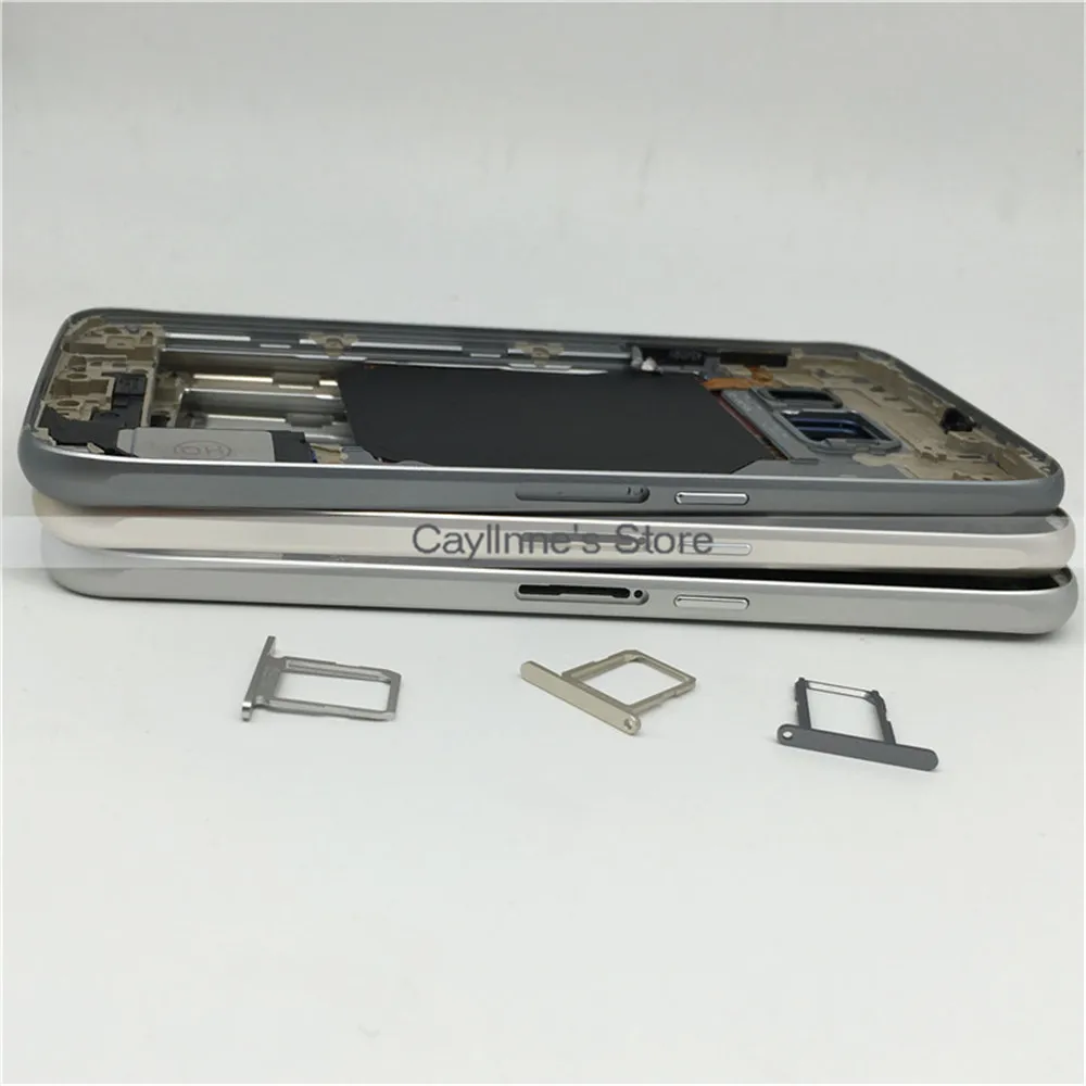 Новинка для Samsung S6 edge G925 plus G928 средняя рамка Корпус Корпуса с частями Galaxy G920 |