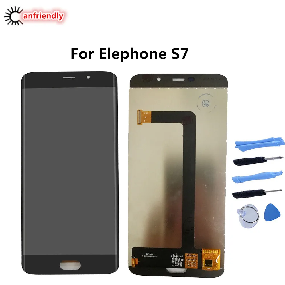 

For Elephone S7 S 7 5.5" LCD Display + Touch Screen Digitizer Assembly Replacement Glass Panel For Elephone S 7 S7 lcds display
