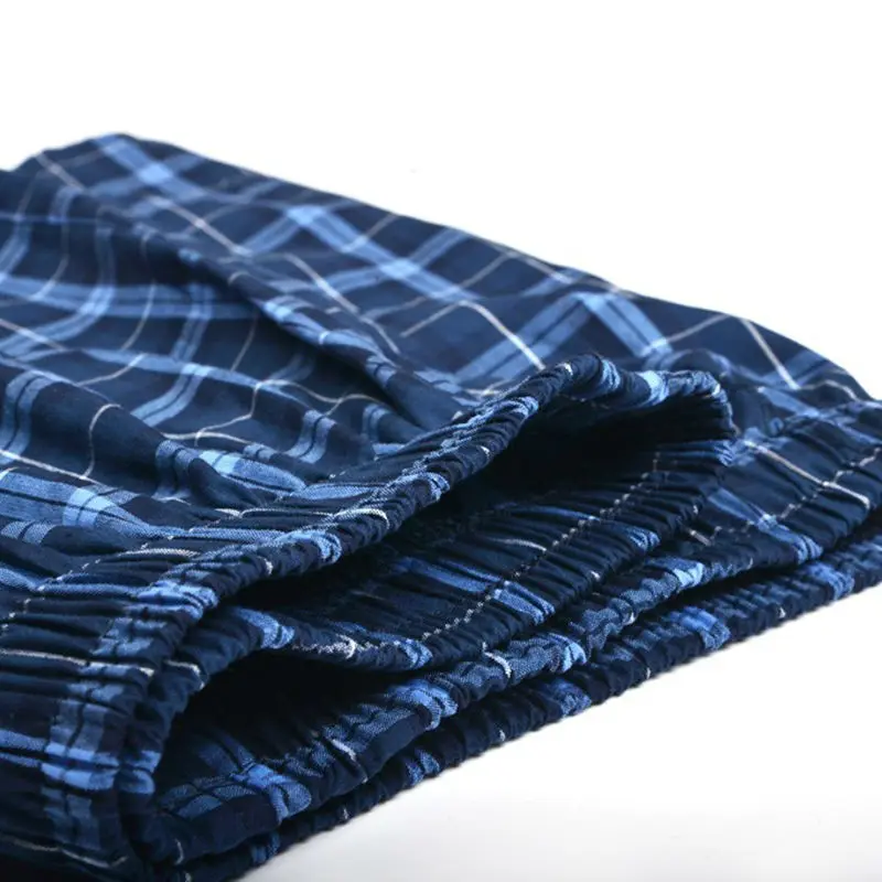 Боксеры мужские короткие дышащее нижнее белье хлопковые трусы в клетку