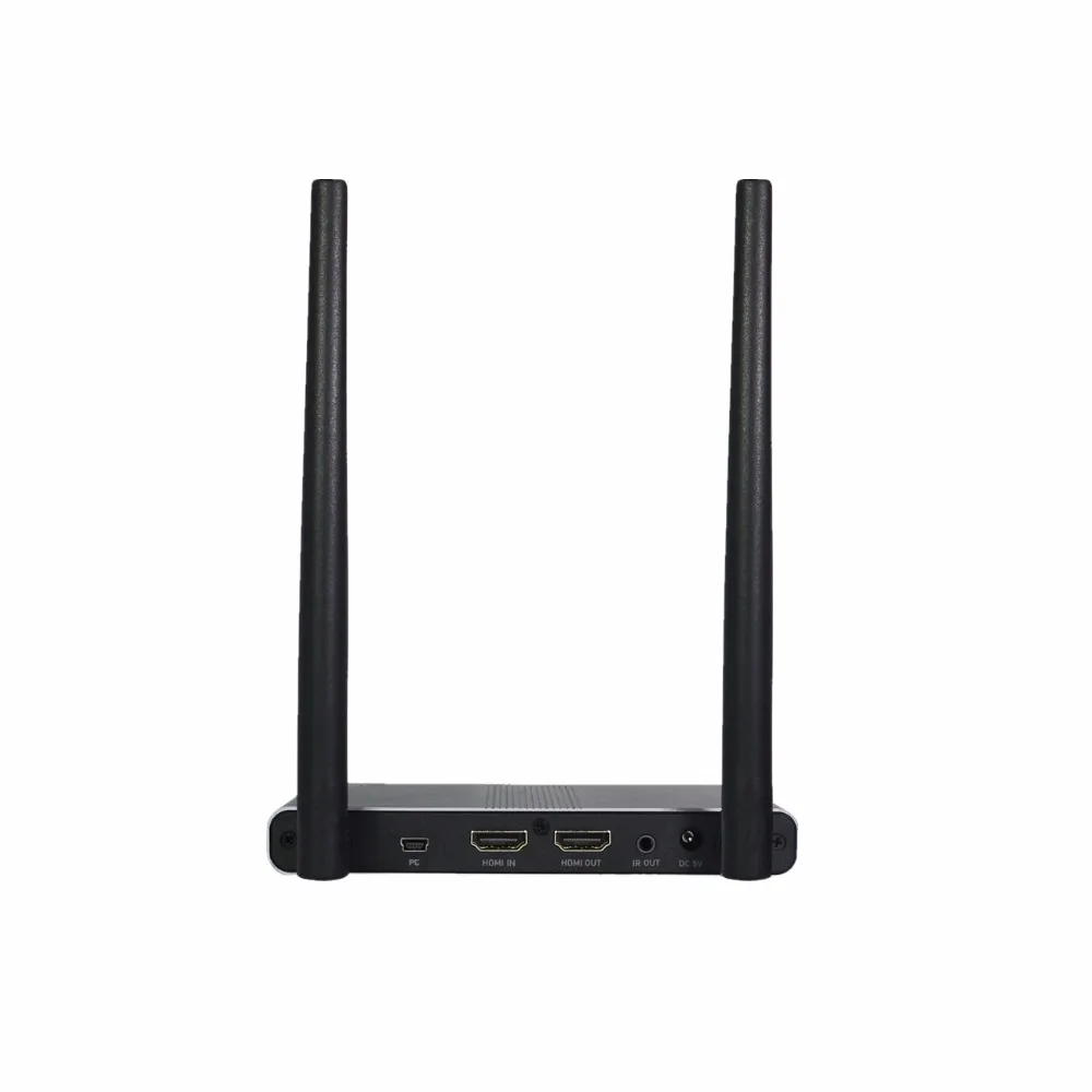 ZY DT215W 100 м беспроводной HDMI видео аудио передатчик приемник 20 ~ 60 кГц IR + USB Loop Out 1 4 KVM