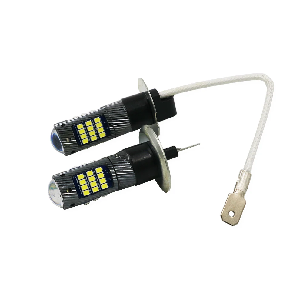 YSY 2X супер яркий H1 H3 передние и задние противотуманные фары лампы 4 Вт 42SMD 2016