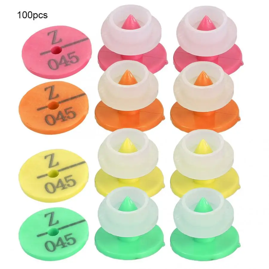 100 шт. Ушные бирки для крупного рогатого скота Ушная бирка - Цена: 523,27 - 525,49 руб.