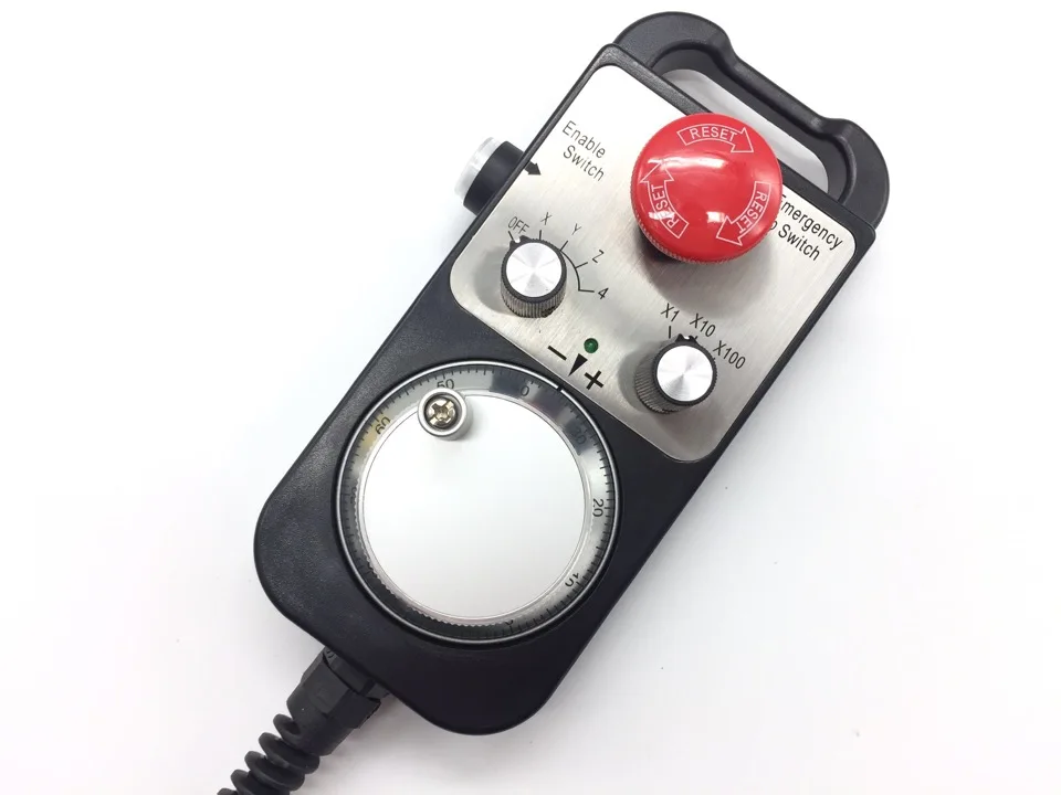 ЧПУ генератор импульсов 8 осей MPG подвесной ручной и аварийной остановки для Siemens