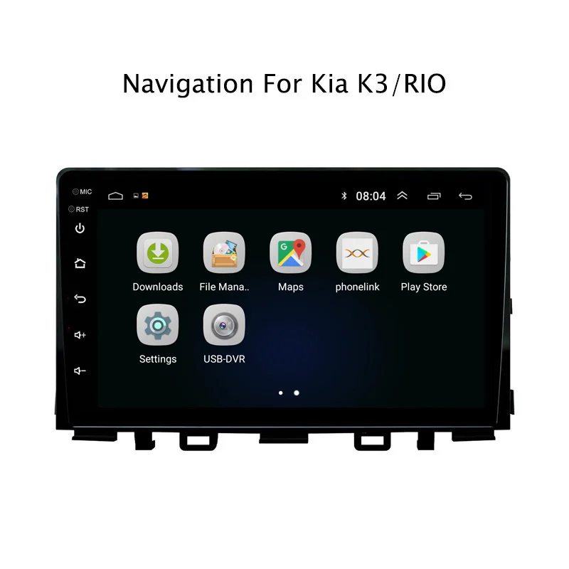 9 &quot2.5D IPS Android 8 1 автомобильный DVD GPS плеер для Kia K3 Rio 2017 Радио стерео головное