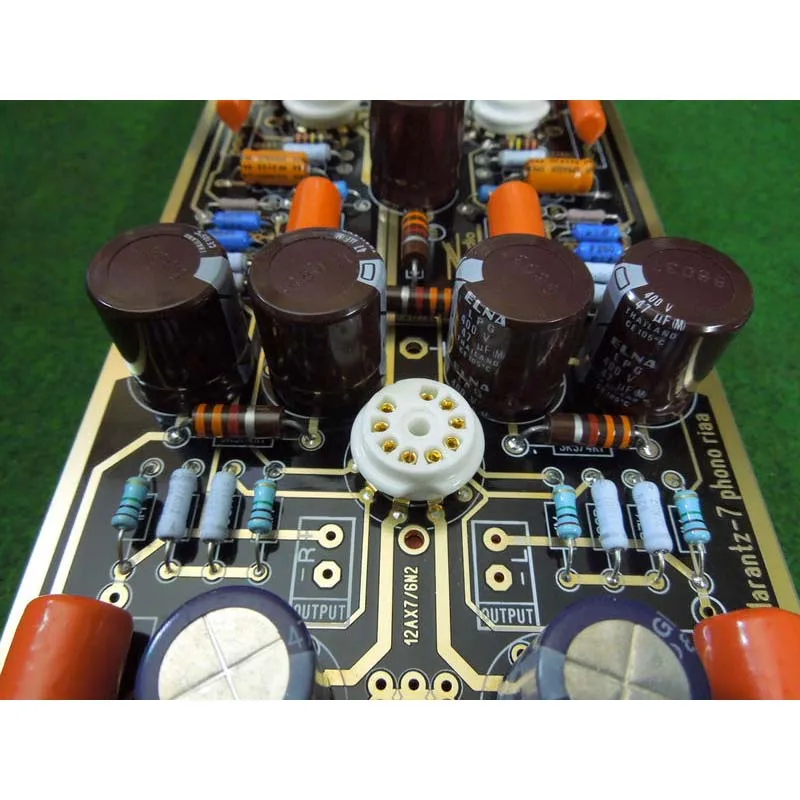 Hi-End M7 вакуумная трубка Phono Riaa LP проигрыватель предусилитель HiFi стерео Marantz 7 предусилитель собранная плата(без трубки) F3-014
