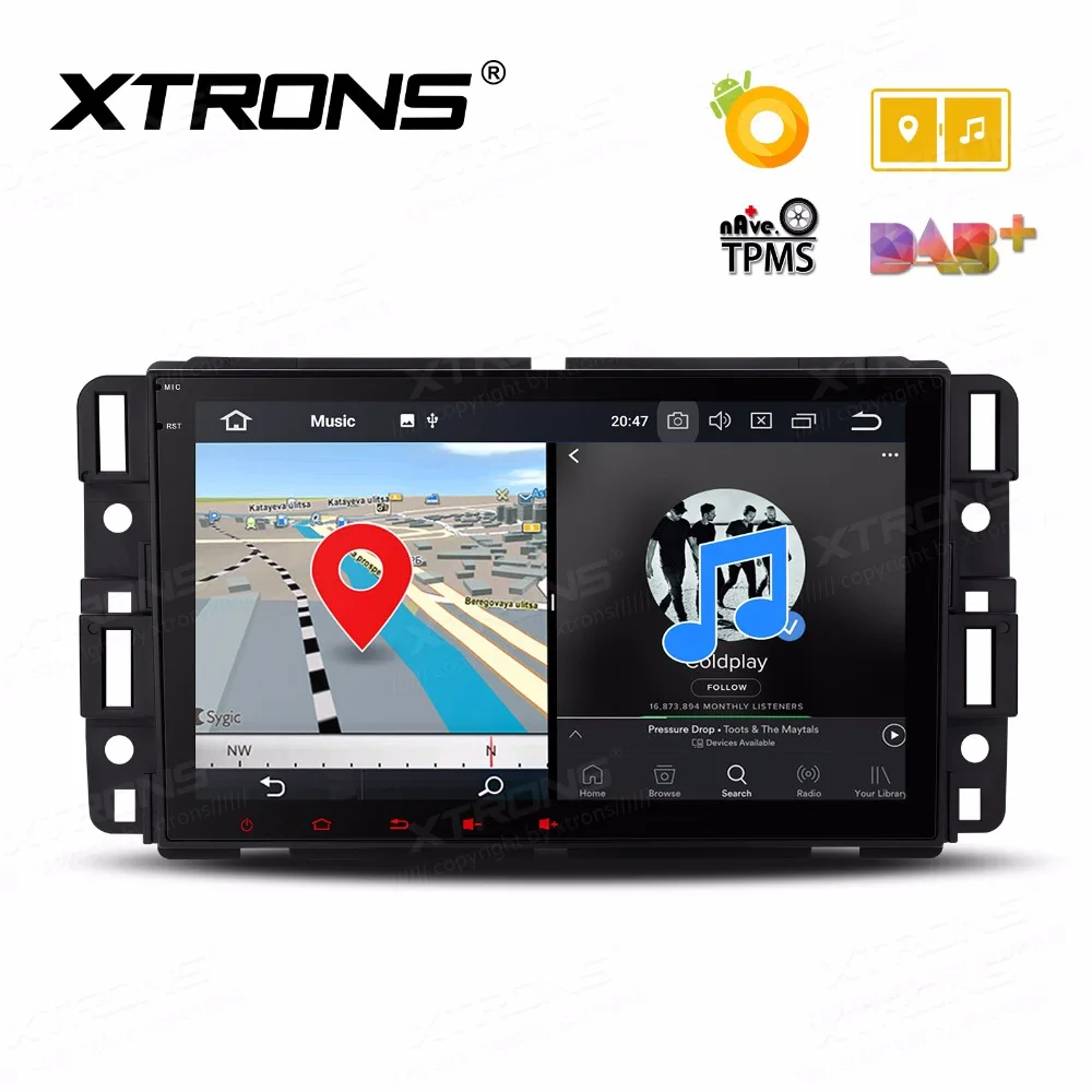 XTRONS " Android 8,0 Octa Core автомобильный стерео радиоплеер gps без DVD для Chevrolet пригородный Тахо Impala Buick Enclave молоток GMC