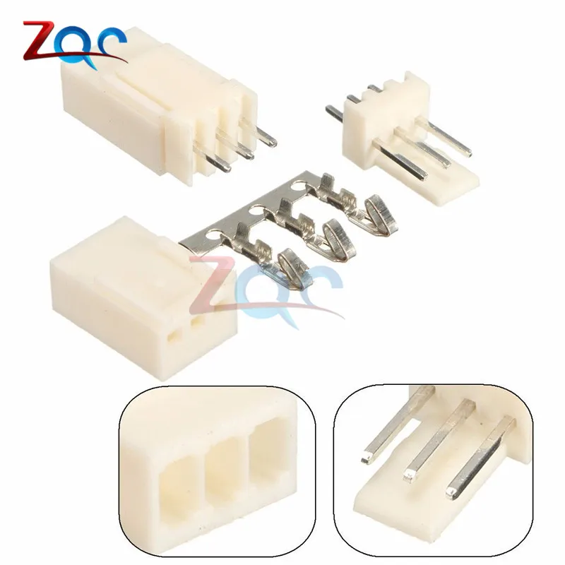 50 шт. Kit3 штырьковых стандартов KF2510 3 P 2 54 мм штырьковый разъем комплекты