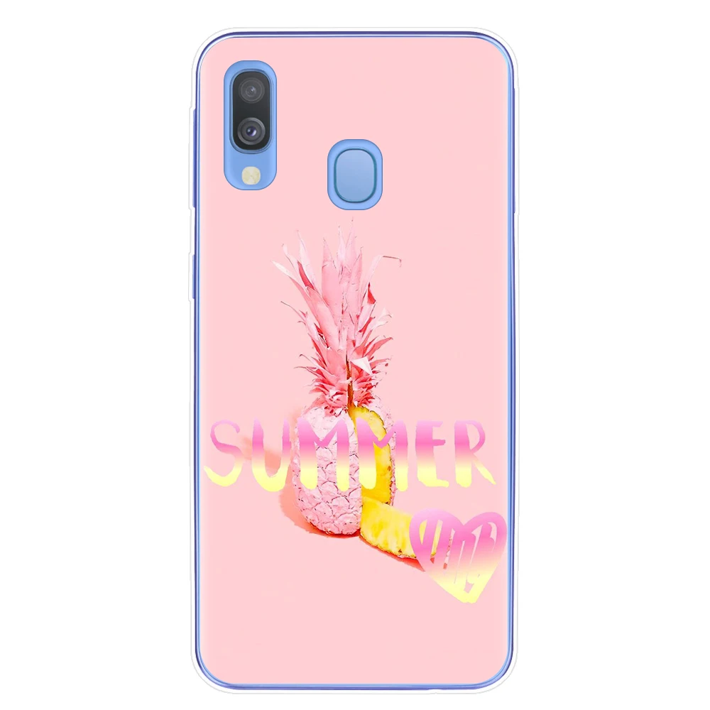 Summer Scenery Cases For Samsung Galaxy A7 A9 A6 A8 Plus A10 A20 A30 A40 A50 A70 Cover Soft Silicone Phone Case Fundas Capa