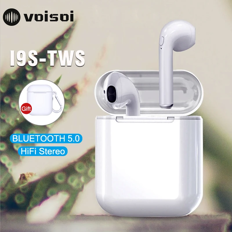 Новые I9S TWS мини беспроводные Bluetooth наушники с зарядным устройством микрофон
