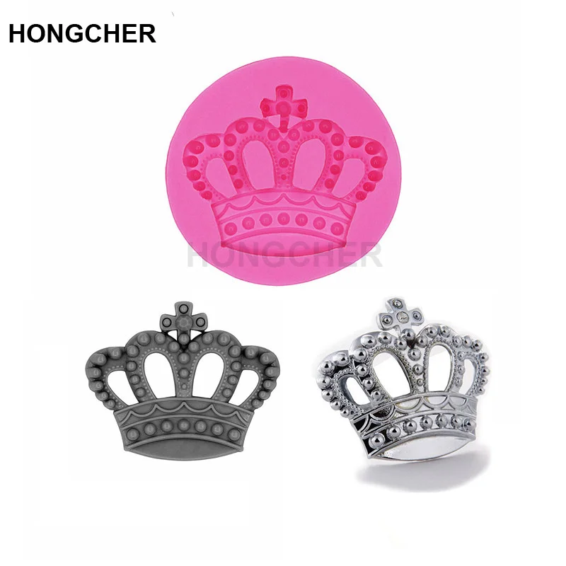 

Small Crown Fondant Cake Silicone Mould Chocolate Mould, Cake Dessert Decorating Mold, Kitchen Baking Gadget, Cookie Mousse Moul