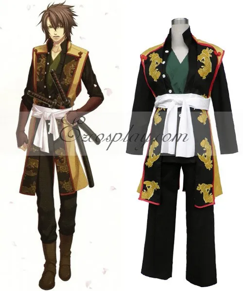 

Костюм для косплея Hakuouki Shinsengumi, Китан, содзи, Окита, E001