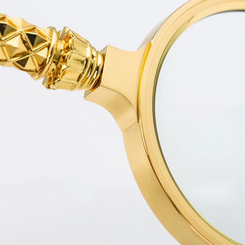 

1pcs 8X 60mm Handheld Magnifier With Floral Handle Frame Magnifying Glass Loupe For Reading Jewelry