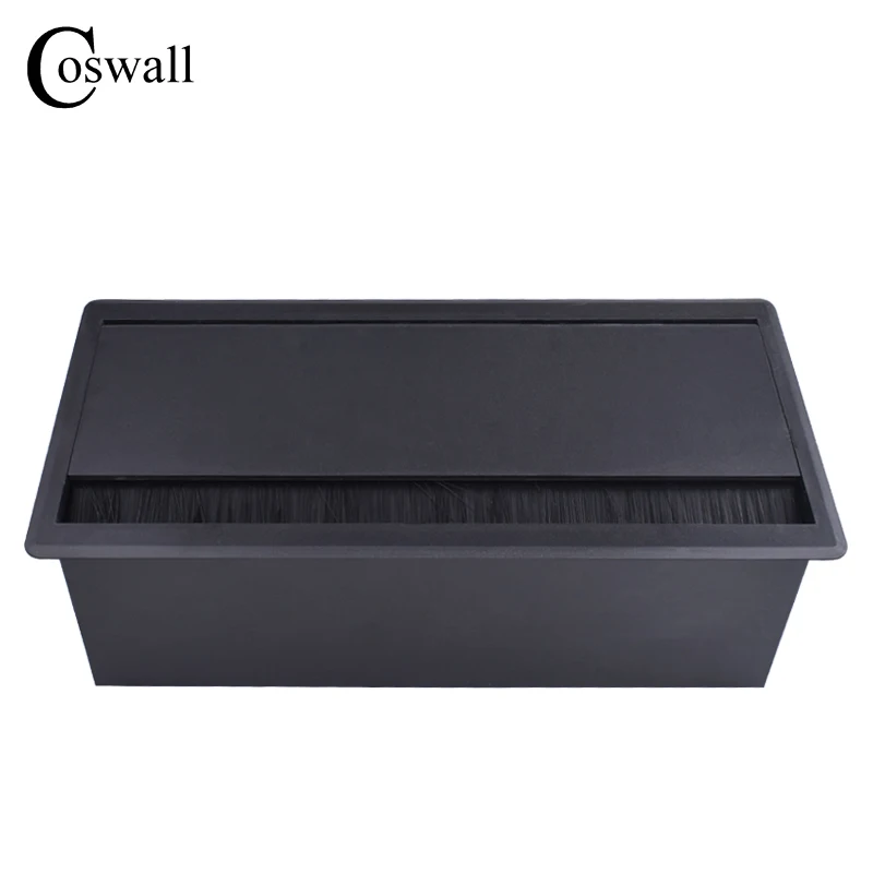 COSWALL черный тройной ЕС Мощность розетки чайные столики розетка с Пылезащитная