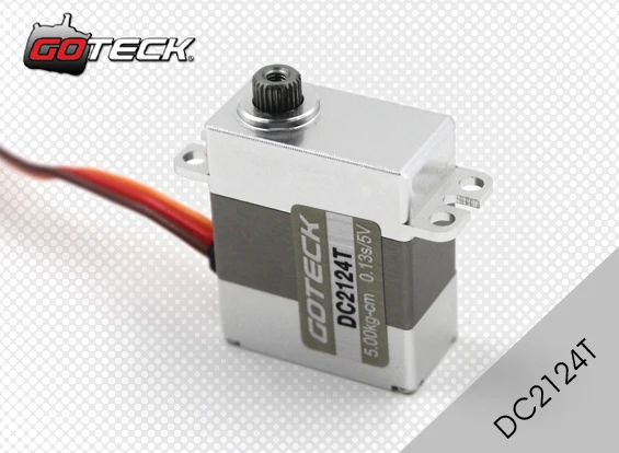 DC2124T цифровая металлическая Шестерня 5 кг 8 высокого крутящего момента напряжения