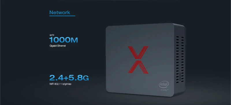 Beelink BT3-X J3355 windows10 мини ПК 4 Гб 64 Гб AC WiFi 1000 Мбит/с Bluetooth 4,0 Поддержка sata HDD двойной дисплей мини телеприставка