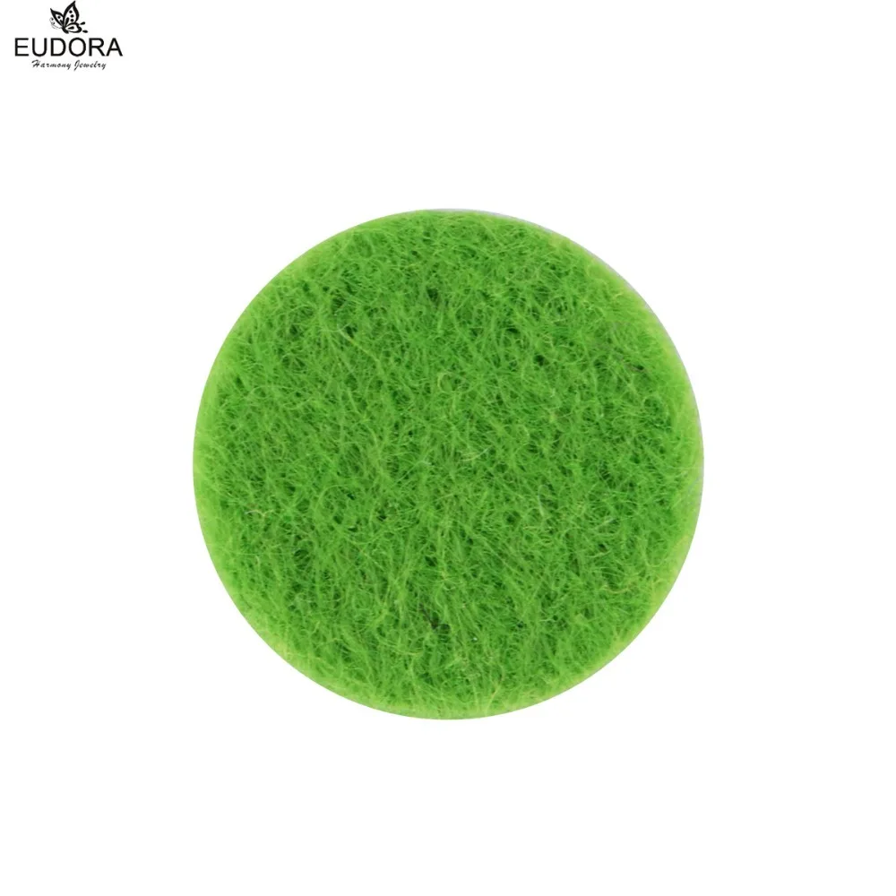 6 шт. разноцветные ароматерапевтические Войлочные подкладки 15 мм для рассеивания