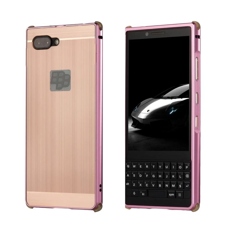 Для Black berry KEYone матовая акриловая алюминиевая металлическая рамка 2 в 1 съемный